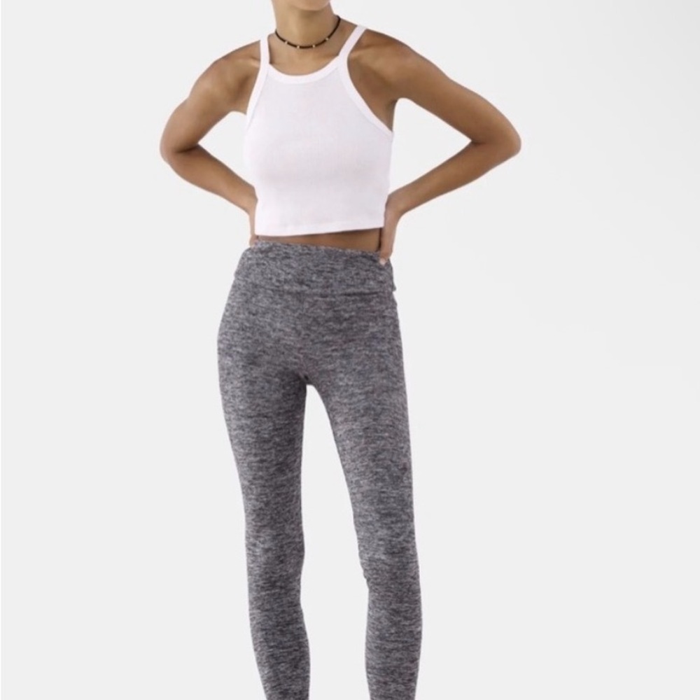 No Boundaries Women's Heathered Leggings 27.5” Inseam Size Small/Medium